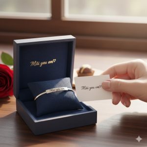 lac-tay-bac-nuLắc tay bạc nữ khắc tên – món quà ý nghĩa.